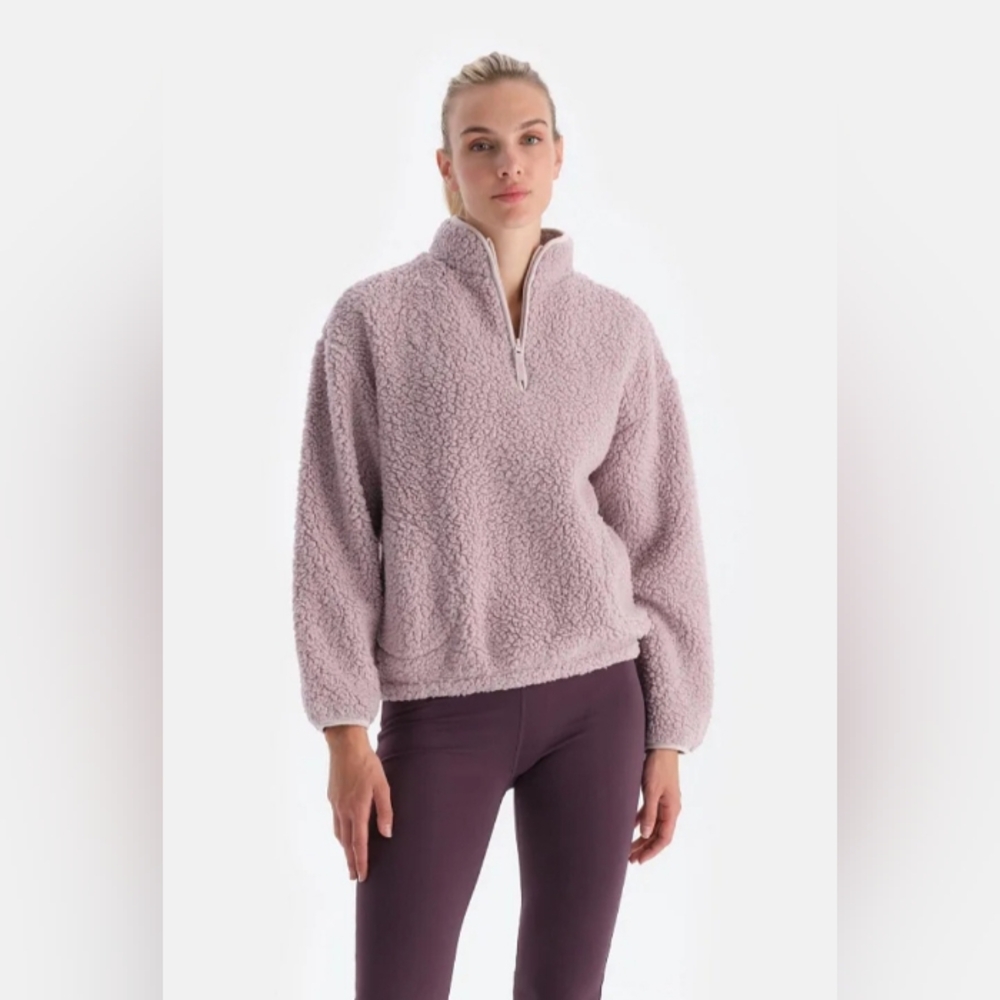 LAST CHANCE! Topshop Half Zip Sweatshirt